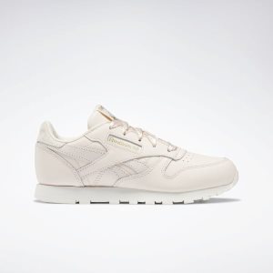 Reebok Classic Leather Turnschuhe Kinder - Rosa/Gold - DE 635-RWO